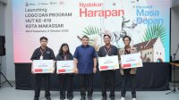 Munafri Resmi Luncurkan Logo HUT ke-419 Makassar Usai Seleksi Karya Designer Muda Lokal