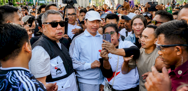 Jokowi Dibidik Jadi Ketum PSI, Bro Ron Bawa Aspirasi Kader ke Solo