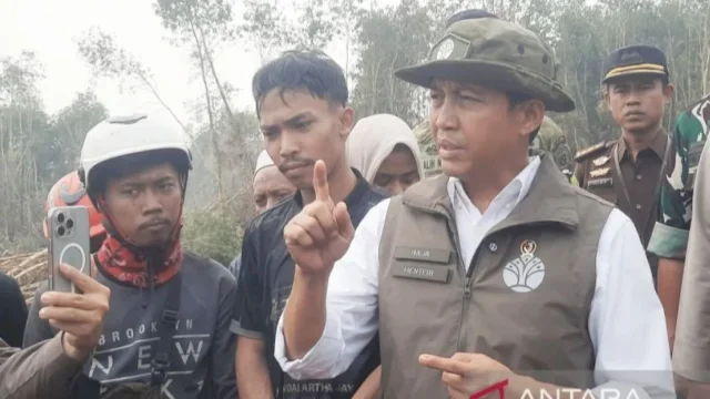 Menhut Upayakan Karhutla Hutan Lindung Liang Anggang Cepat Terkendali