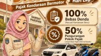 Bebas Denda, Pokok Pajak Dipangkas, Program Samsat Parepare Berakhir 30 Juni