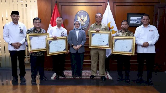 Pemkot Parepare Terima Penghargaan Internasional, MenPAN-RB Serahkan Piagam BERDAYA SRIKANDI