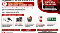 Cegah Kebakaran, Pemkot Parepare Imbau Warga Siaga dan Laporkan Keadaan Darurat