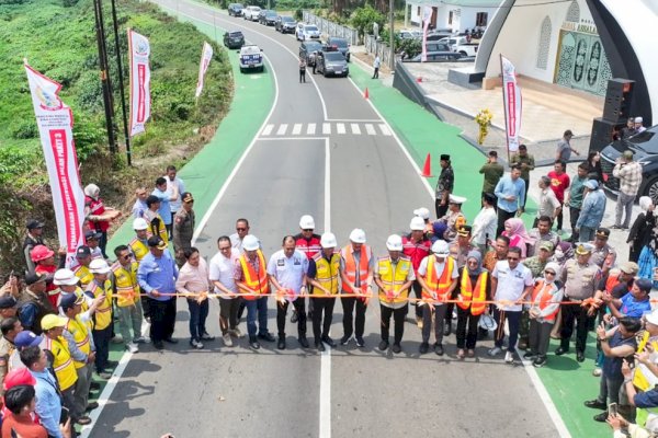 Andi Sudirman Resmikan MYP Paket 3, Hubungkan Empat Kabupaten dan Layani Sekitar 800 Ribu Warga