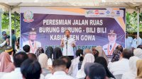 Gubernur Andi Sudirman Resmikan Jalan Burung-Burung&ndash;Bili-Bili