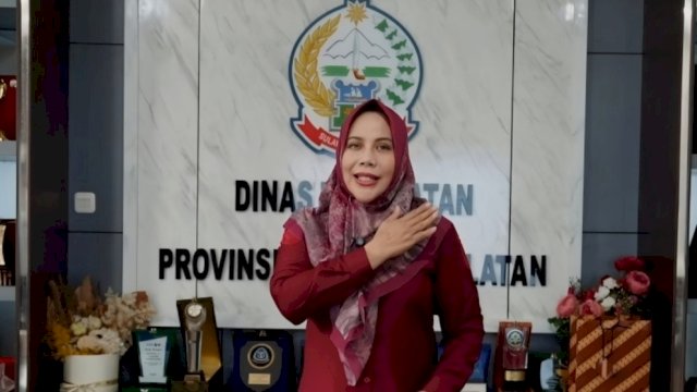 Kepala Dinas Kesehatan Sulawesi Selatan, Dr. dr. Evi Mustikawati Arifin, Sp.KK., M.Kes.