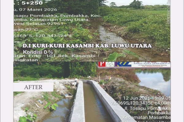 Gubernur Andi Sudirman Sulaiman Kawal Program MYP Rehabilitasi Daerah Irigasi