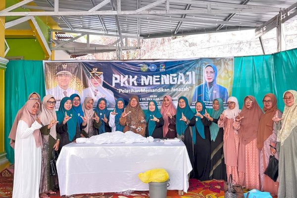 PKK Luwu Timur Siapkan Kader Bantu Warga, Pelatihan Memandikan Jenazah Digelar