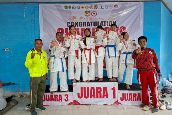 Karateka Muda Luwu Timur Unjuk Gigi, INKAI Raih 8 Emas di Kejurda