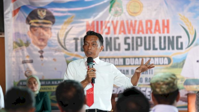 Bupati Sidenreng Rappang Syaharuddin Alrif.
