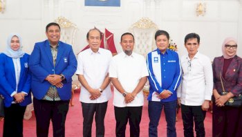 Jelang Pelantikan Akbar, PAN Sulsel Perkuat Komunikasi dengan Gubernur Andi Sudirman