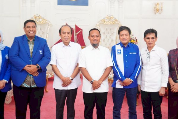 Jelang Pelantikan Akbar, PAN Sulsel Perkuat Komunikasi dengan Gubernur Andi Sudirman