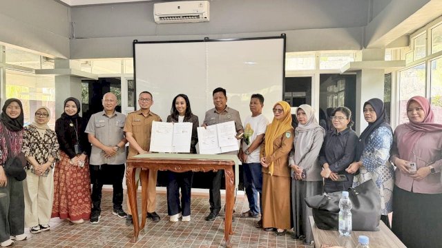 Pemkab Maros dan BLU MCB Teken PKS Pengelolaan Situs Prasejarah Leang-Leang