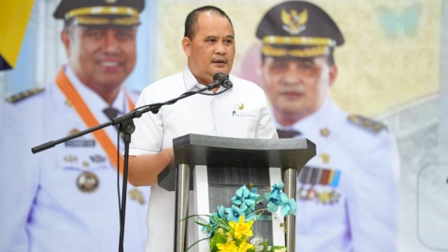 Wakil Bupati Maros, Muetazim Mansyur.