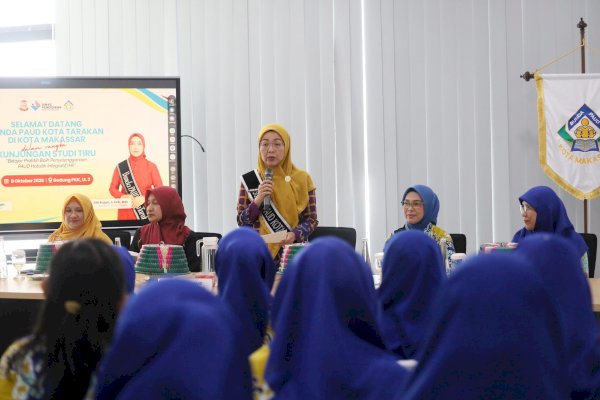 Pokja Bunda PAUD Tarakan Tertarik Konsep Sudut Keluarga dan Sentra Alam di Makassar