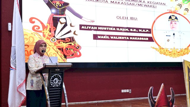 Wakil Wali Kota Makassar, Aliyah Mustika Ilham, mewakili Wali Kota Makassar, Munafri Arifuddin, secara resmi membuka kegiatan Genius on Mathematics in Real Application (GEOMETRI) 2026.
