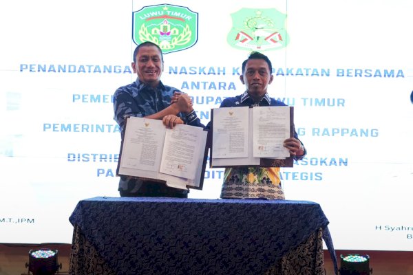 Jaga Stabilitas Pangan, Tiga Kabupaten di Sulsel Teken Kesepakatan Bersama di Sorowako