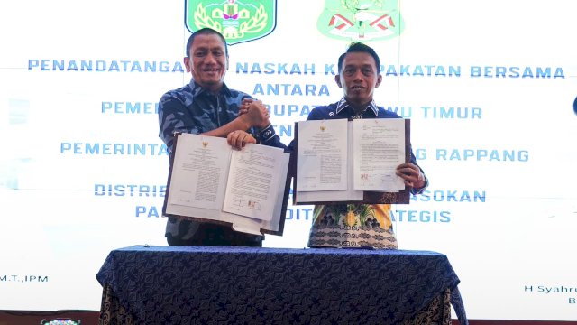Jaga Stabilitas Pangan, Tiga Kabupaten di Sulsel Teken Kesepakatan Bersama di Sorowako