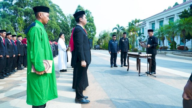 Lantik 616 ASN, Bupati Lutim Ibas : Jabatan Adalah Amanah Besar