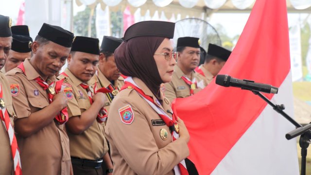 Ibas-Ani Nurbani Pimpin Pramuka Lutim, Pembinaan Generasi Muda Digenjot