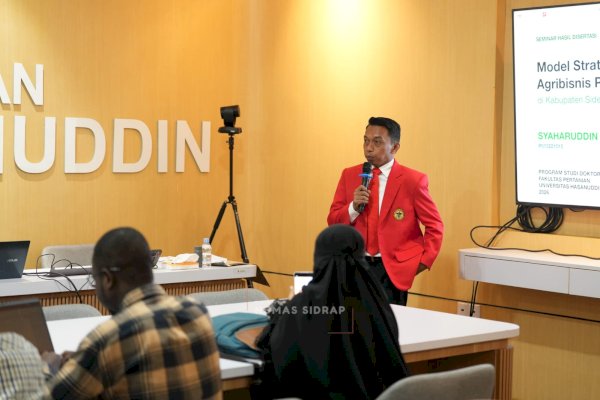 Sambil Pimpin Sidrap, Syaharuddin Alrif Dalami Strategi Porang Lewat Disertasi Doktor
