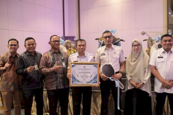 Lewat Program Berjasa, Makassar Raih Peringkat Terbaik 1 Paritrana Award Sulsel 2026