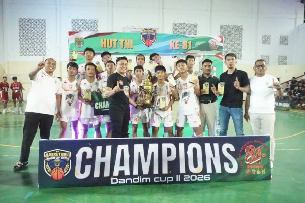 SMP 1 Malili Borong Gelar, Ini Daftar Juara Dandim Cup II Basketball 2026