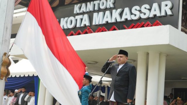 Pimpin Upacara HSN 2026, Wali Kota Munafri Tekankan Keseimbangan Akhlak dan Penguasaan Ilmu