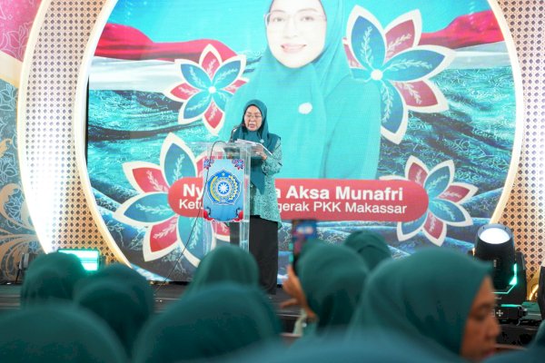 Melinda Aksa Buka Pameran UMKM dan Jambore HKG PKK Makassar