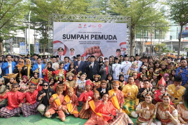 Hari Sumpah Pemuda ke-98, Munafri Rawat Kebersamaan dengan Pemuda Lintas OKP
