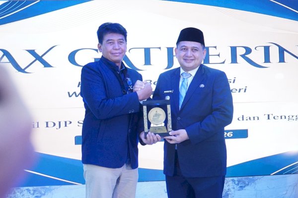 Tax Gathering Kanwil DJP Sulselbartra 2026: Harmoni Berkontribusi, Wujud Cinta Untuk Negeri