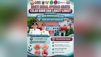 HUT ke-419 Makassar, RSUD Daya Hadirkan Operasi Celah Bibir dan Langit-Langit Gratis
