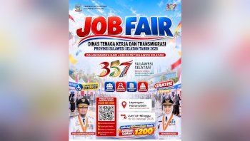 Job Fair Sulsel 2026, Pemprov Gandeng 30 Perusahaan dan Buka 1.230 Lowongan Kerja