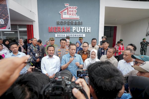 Gubernur Andi Sudirman Sulaiman Dorong Koperasi Desa Pasarkan Produk Lokal