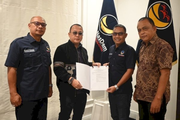 Syukur Terima SK Petani NasDem Sulsel, Bidik Organisasi yang Solid dan Dekat dengan Petani