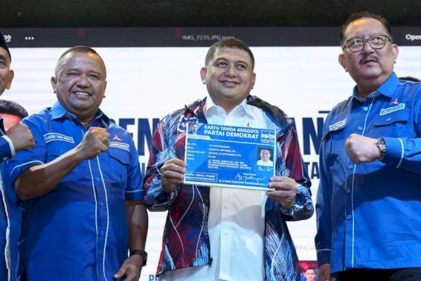 Resmi Jadi Kader Demokrat, Munafri Arifuddin Siap Bangun Kolaborasi Besarkan Partai