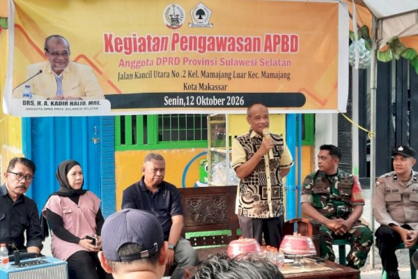 Kadir Halid Respons Keluhan Warga Mamajang Luar, dari Banjir hingga Masalah Desil