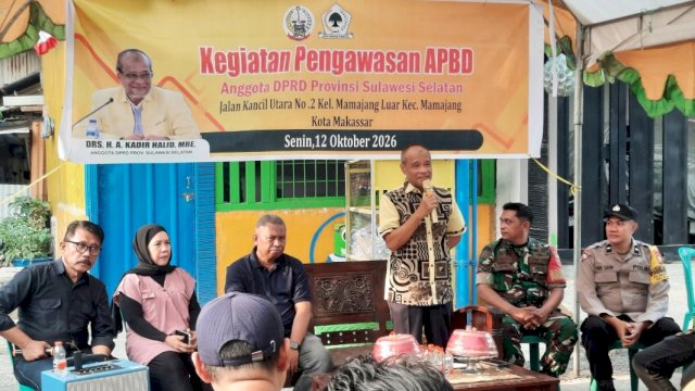 Kadir Halid Respons Keluhan Warga Mamajang Luar, dari Banjir hingga Masalah Desil