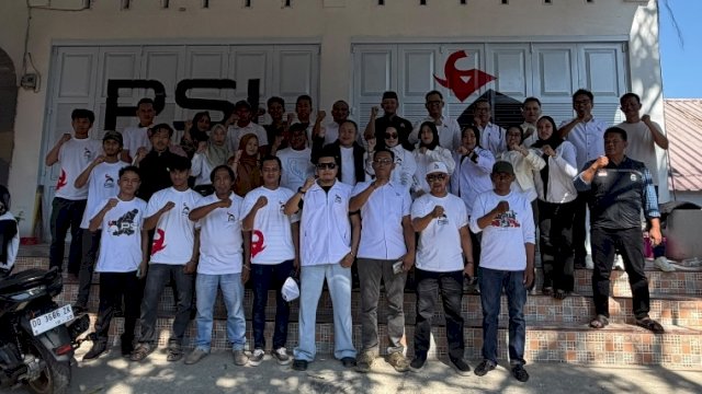 Jajarang Pengurus DPD PSI Kabupaten Wajo.