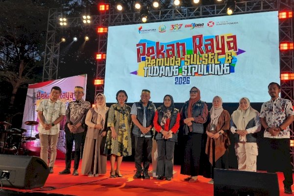 Buka Pekan Raya Pemuda Sulsel 2026, Kadispora Suherman Dorong Kreativitas dan Karakter Generasi Muda