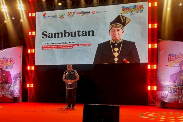 Pekan Raya Pemuda Sulsel Berlangsung Sukses, Kadispora Suherman Usul Kegiatan Digelar 24 Kabupaten/Kota