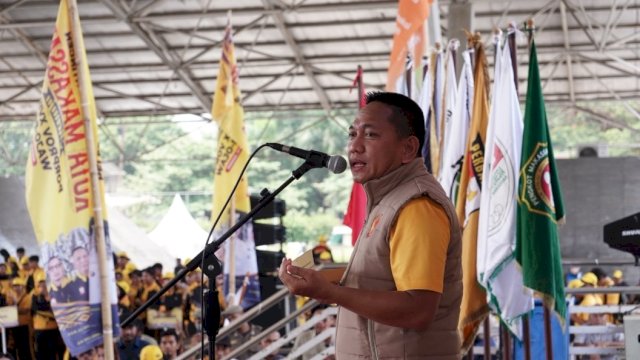 Ketua Umum Komite Olahraga Nasional Indonesia (KONI) Kota Makassar, Ismail.