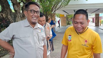 Ketua PSTI Ali Gauli Arief Apresiasi Komitmen KONI Makassar dalam Persiapan Atlet Porprov Sulsel 2026