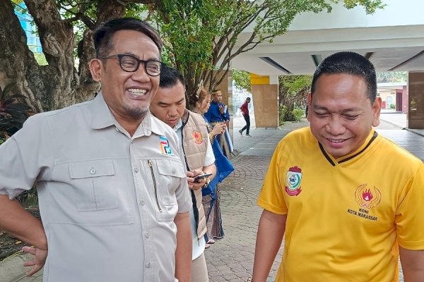 Ketua PSTI Ali Gauli Arief Apresiasi Komitmen KONI Makassar dalam Persiapan Atlet Porprov Sulsel 2026