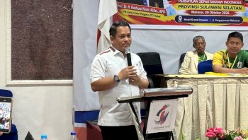 Sufriadi Arif Pimpin PSTI Sulsel, Bidik Kebangkitan Sepak Takraw hingga ke Daerah