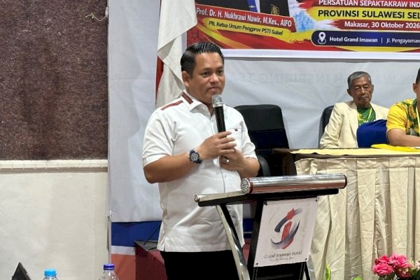 Sufriadi Arif Pimpin PSTI Sulsel, Bidik Kebangkitan Sepak Takraw hingga ke Daerah