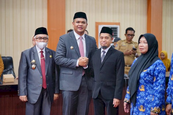 Bupati Bantaeng Lantik Inspektur Baru dan Tenaga Pendidik