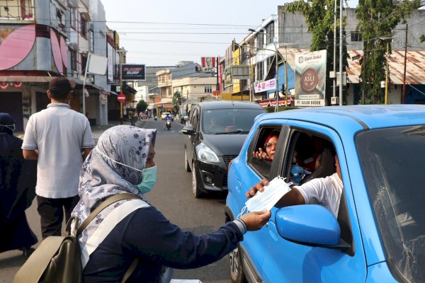 Waspada Kabut Asap di Parepare, Pemkot Bagikan Masker-Edukasi Warga Lindungi Kesehatan