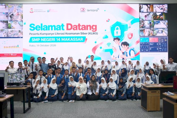 Kominfo Makassar Gencarkan Literasi Keamanan Siber, Sasar Generasi Muda