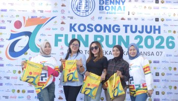 Tembus 605 Peserta, Kosong Tujuh Fun Run 2026 Siap Guncang Serui