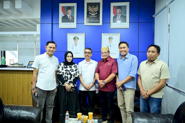 Plt Dirut PDAM Makassar Terima Kunjungan Anggota DPD RI Andi Abdul Waris Halid, Bahas Usulan Bendung Karet Sungai Tallo